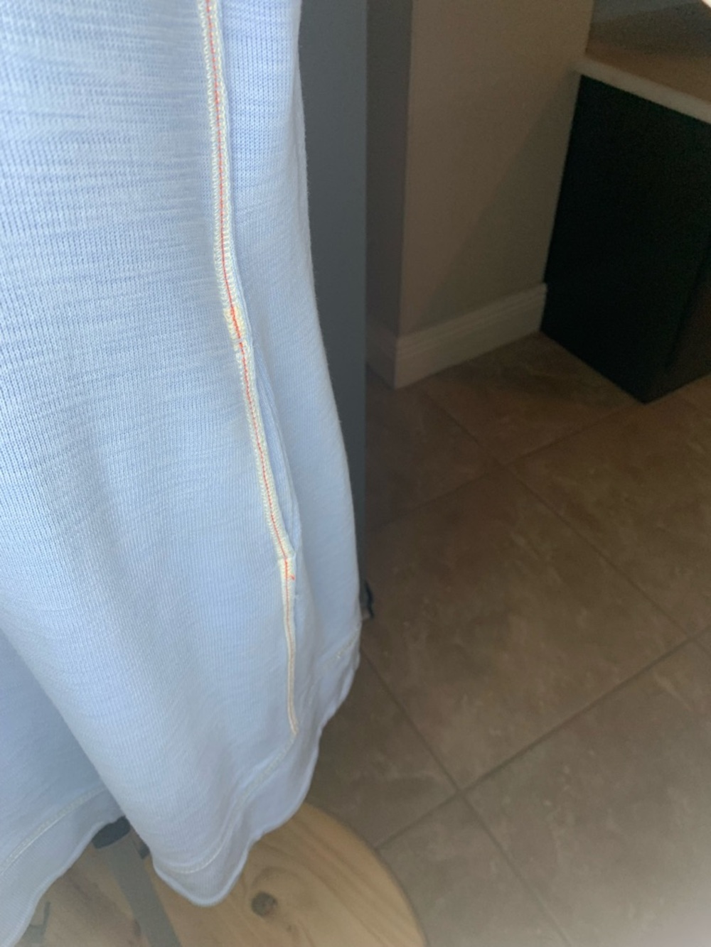 Tommy Bahama Light Blue Quarter Zip Dress - Picture 5 of 6